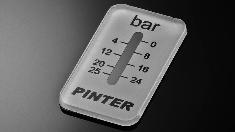 Stupnice z akrylu pro PINTER - řešení Plexi od RATHGEBER