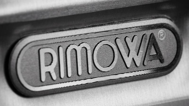 3D hliníkový štítek, hliníkové logo RIMOWA s diamantovým řezem
