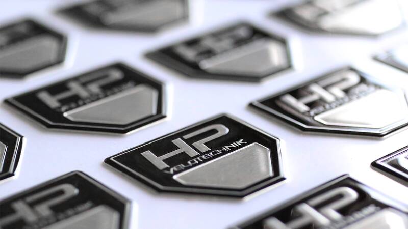 Aluminium label | HP